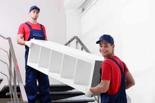 House movers helping with a home removal in Barnet
