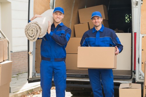 Packing and loading support for a local move