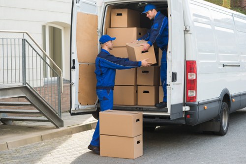 Packing and furniture handling for a flat move in Barnet
