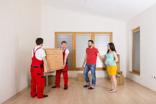 Careful loading for house or office relocation in Barnet