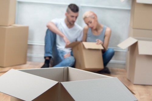 House removal support for a Barnet family home with careful loading