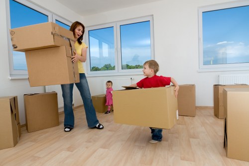Local moving truck for flat and house moves in Barnet