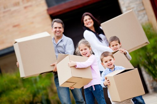 Van service handling boxes and household items in Barnet