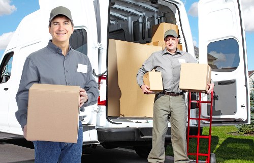 Packing and loading a moving truck for Barnet customers