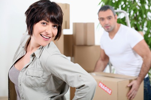 Furniture dismantling and reassembly during an office move in Barnet