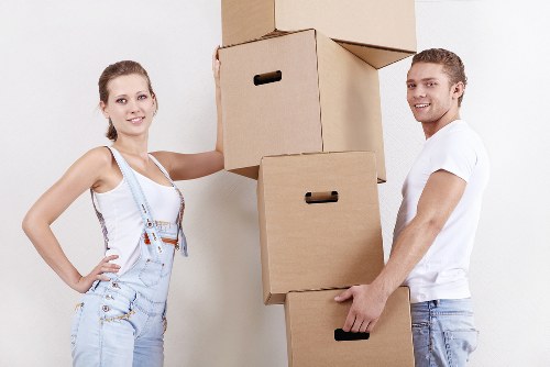 Local van service handling boxes and household items in Barnet