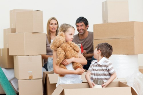 Local moving van for flat and house removals in Barnet